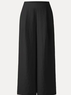 OGL breezy linen mid rise, wide leg pant with pockets